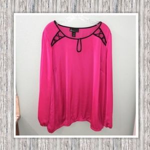 Lane Bryant Women's Pink Blouse Size 22/24